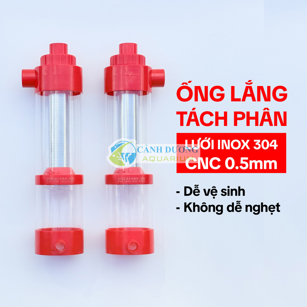 Ống Lọc Lắng Tách Phân Lưới CNC 0.5mm Công Nghệ Mới