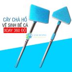 Cây chùi vệ sinh hồ cá - Xoay 360 độ - Chiều dài thay đổi được 55-95 cm - Ảnh 2