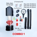 Ống Tách Phân Lưới CNC Tự Vệ Sinh Lưới Cho Hồ Cá Size Lớn Tải Tối Đa 13000L/H - Ảnh 4