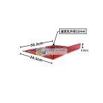 Khay dàn mưa nhựa mica màu đỏ trong suốt 30x25x7 cm dùng DIY lọc thô cho hồ cá - Ảnh 4