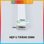 Phụ Kiện Làm Nắp Hồ Ray, Góc, Nẹp U, Ron Màu Trắng & Đen - Ảnh 7