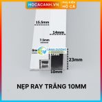 Phụ Kiện Làm Nắp Hồ Ray, Góc, Nẹp U, Ron Màu Trắng & Đen - Ảnh 5