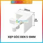 Phụ Kiện Làm Nắp Hồ Ray, Góc, Nẹp U, Ron Màu Trắng & Đen - Ảnh 3