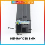 Phụ Kiện Làm Nắp Hồ Ray, Góc, Nẹp U, Ron Màu Trắng & Đen - Ảnh 4